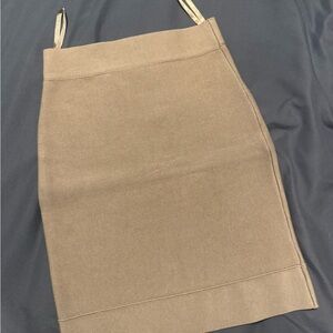 BCBG Maxazria Bandage Skirt - Tan XS